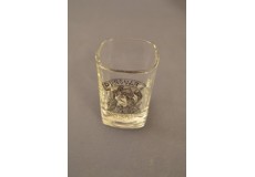Păhărel pentru alcool pătrat inscripţionat Dracula